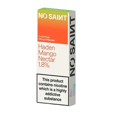 NO SAINT Prefilled Pods Hayden Mango Nectar
