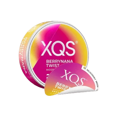 XQS Nicotine Pouches 8mg Berrynana Twist