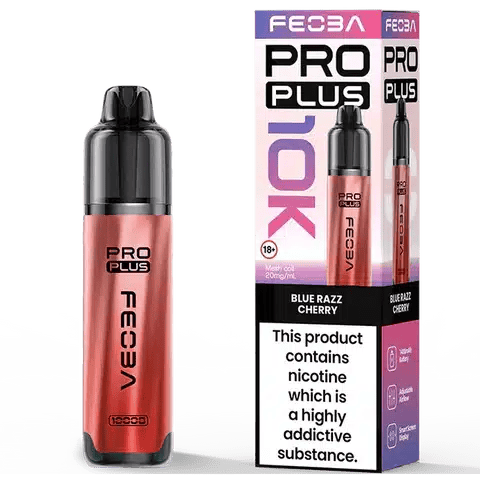 Feoba Pro Plus 10K Prefilled Pod Kit Blue Razz Cherry