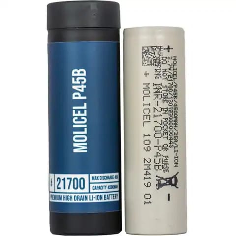 Molicel P45B 21700 Battery Pair