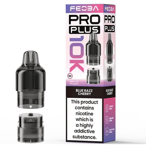 Feoba Pro Plus 10K Prefilled Pods Blue Razz Cherry