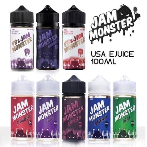 Jam Monster Shortfill E-Liquid 100ml