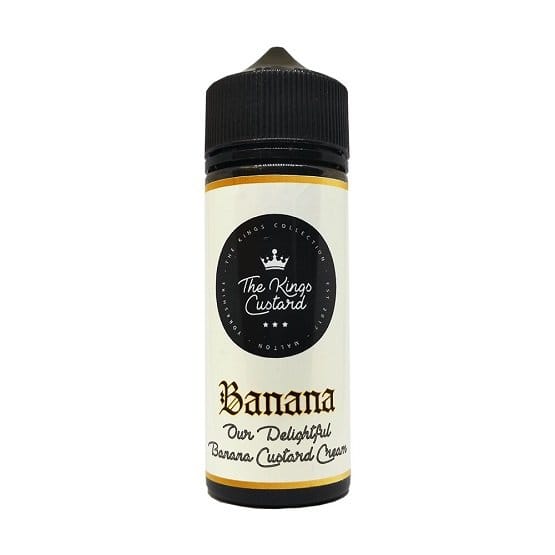 The Kings Custard Shortfill E-Liquid 100ml