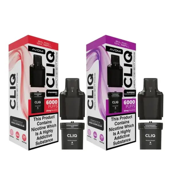 Avomi Cliq 6000 Prefilled Replacement Pods