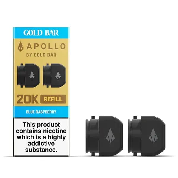 Gold Bar Apollo 20K Prefilled Pods