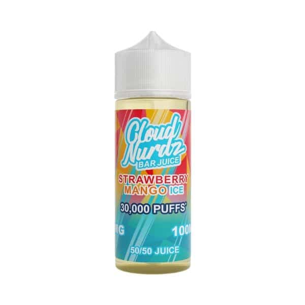 Cloud Nurdz Bar Juice Shortfill E-Liquid 100ml
