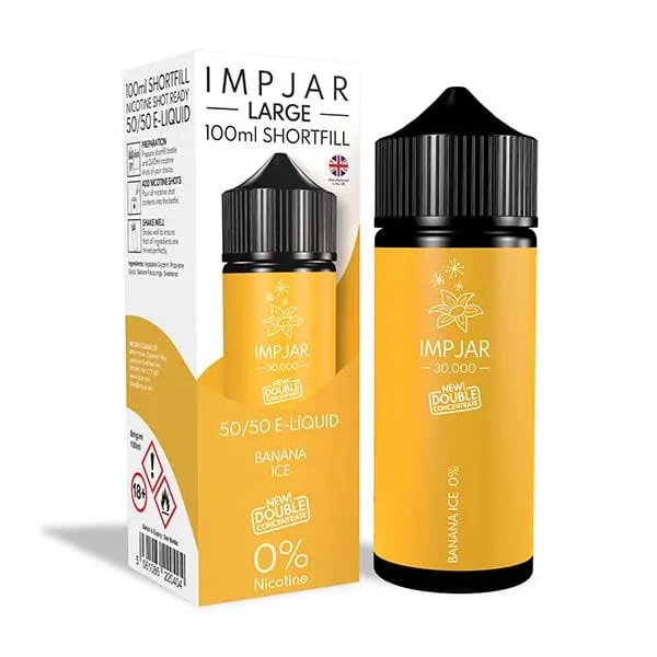 IMP JAR 100ml Shortfill Banana Ice