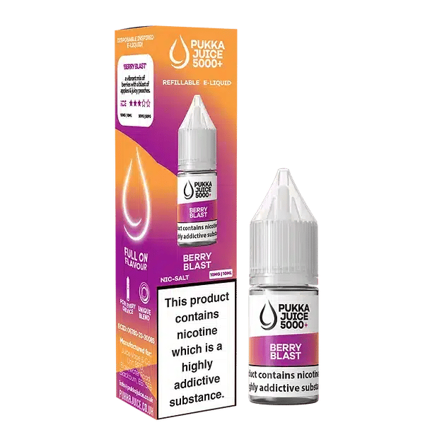 Pukka Juice 5000+ Nic Salt E-Liquid 10ml