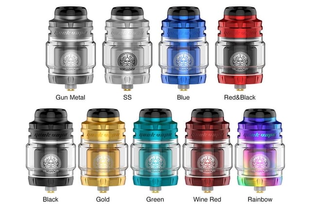 Geekvape Zeus Mesh RTA UK Colours Geekvape Zeus Mesh RTA UK Colours