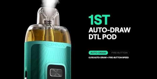 OXVA VPrime Pod Kit Auto Draw Function OXVA VPrime Pod Kit Auto Draw Function
