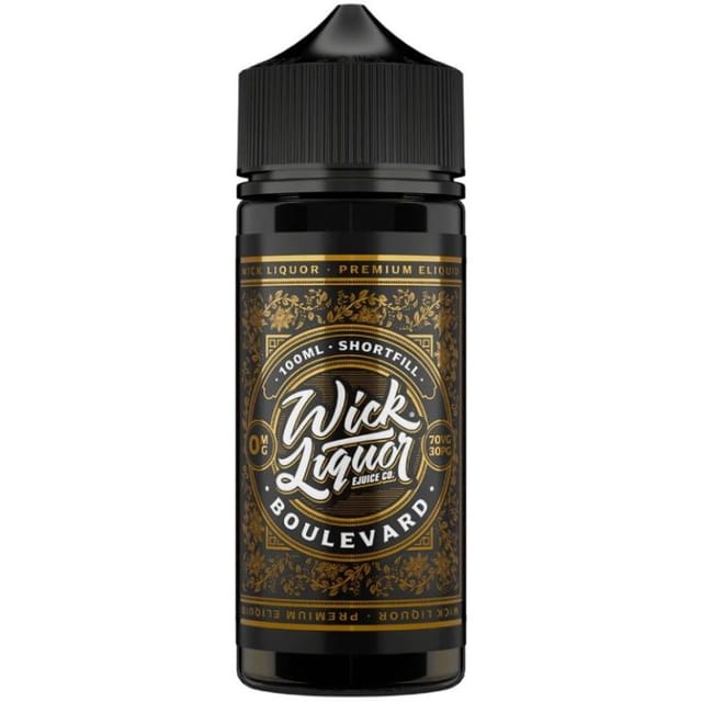 Wick Liquor Shortfill E-Liquid 100ml