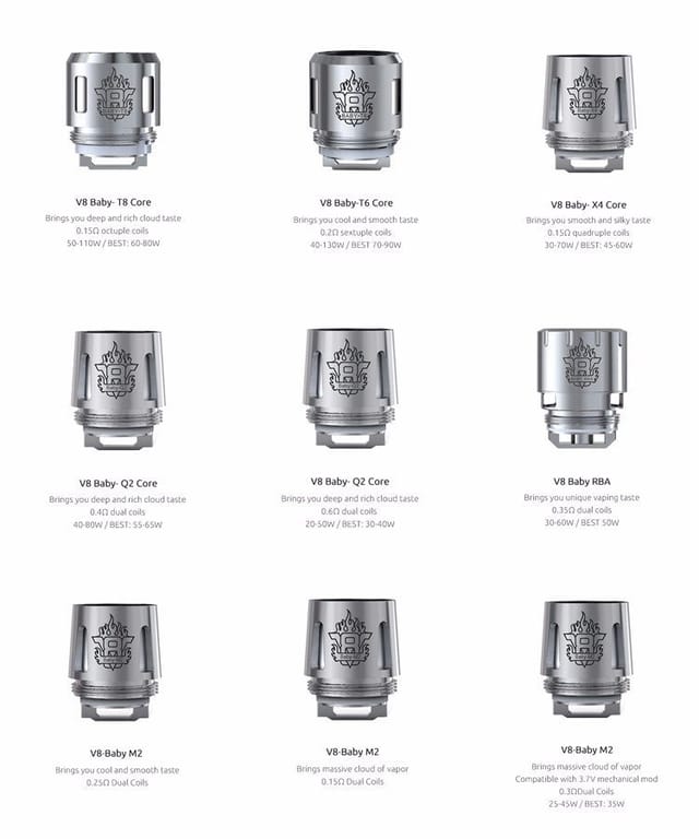 Smok TFV8 Baby Beast Coils