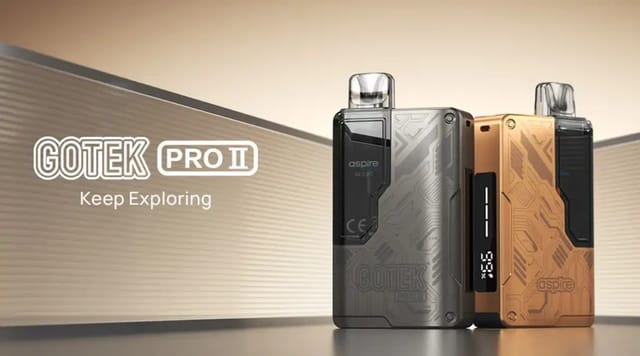 Aspire Gotek Pro 2 Pod Vape Kit Banner