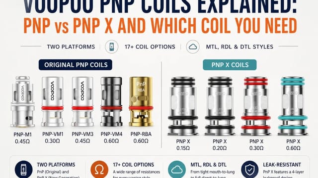 Voopoo PnP Coils Explained