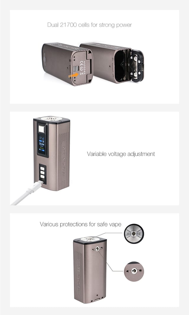 Steam Crave Hadron 220 Mod UK Features Steam Crave Hadron 220 Mod UK Features