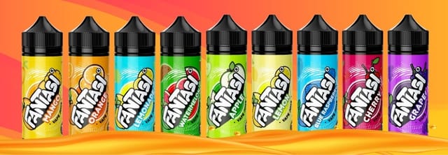 Fantasi NO ICE E-Liquid Range 100ml Banner Fantasi NO ICE E-Liquid Range 100ml Banner