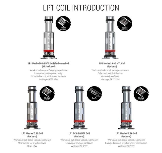 SMOK Novo 4 Replacement Coils LP1 Promo SMOK Novo 4 Replacement Coils LP1 Promo