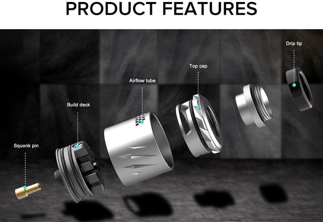 VandyVape Rath RDA Features UK VandyVape Rath RDA Features UK