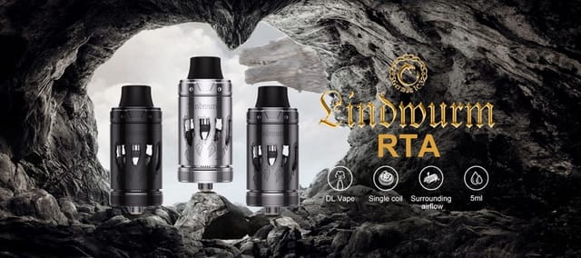 Vapefly Lindwurm RTA UK Promo Vapefly Lindwurm RTA UK Promo