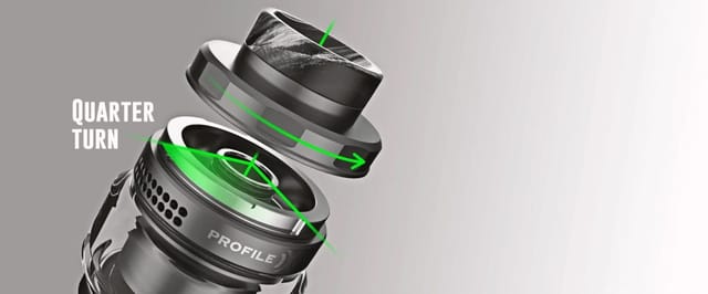 Wotofo Profile X RTA Quarter Turn Design Wotofo Profile X RTA Quarter Turn Design