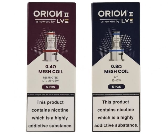 LVE Orion II Replacement Coils Promo LVE Orion II Replacement Coils Promo