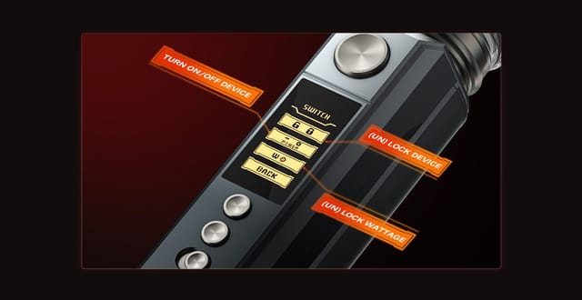 VOOPOO DRAG M100S 100W Mod Faceplate VOOPOO DRAG M100S 100W Mod Faceplate