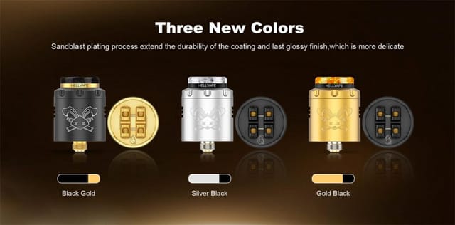Hellvape Dead Rabbit 3 RDA 6th Anniversary Edition Colours Hellvape Dead Rabbit 3 RDA 6th Anniversary Edition Colours