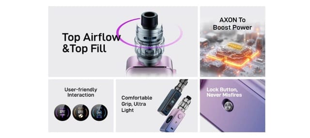 Vaporesso GEN MAX Vape Kit Features