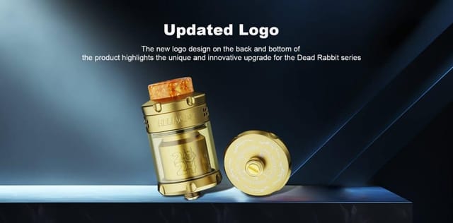 Hellvape Dead Rabbit 3 RTA 2024 Edition Updated Logo Hellvape Dead Rabbit 3 RTA 2024 Edition Updated Logo