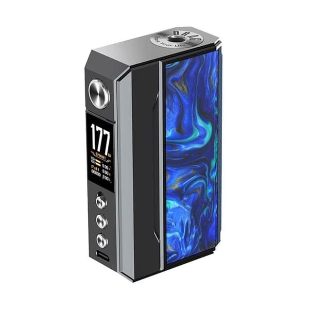 Voopoo Drag 4 Box Mod Gunmetal Ocean Blue