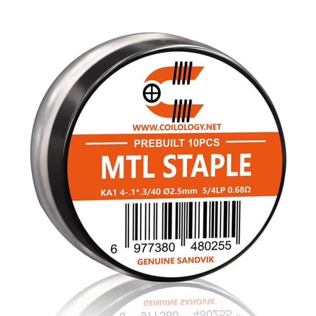 Coilology Prebuilt Sandvik MTL Staple Coils