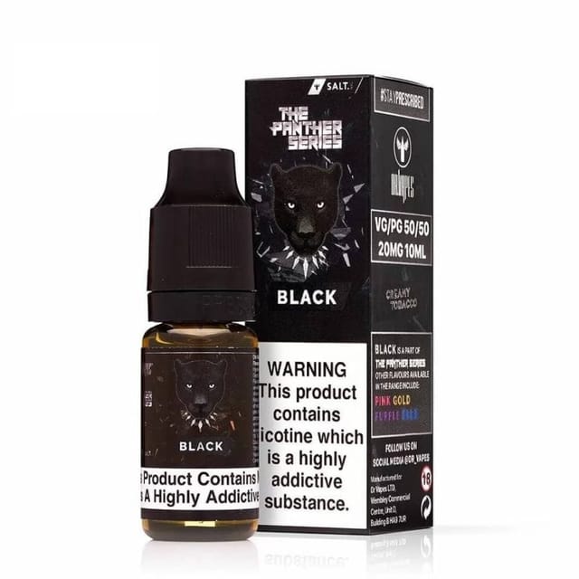 Dr Vapes Black Panther Nic Salt E-Liquid 10ml