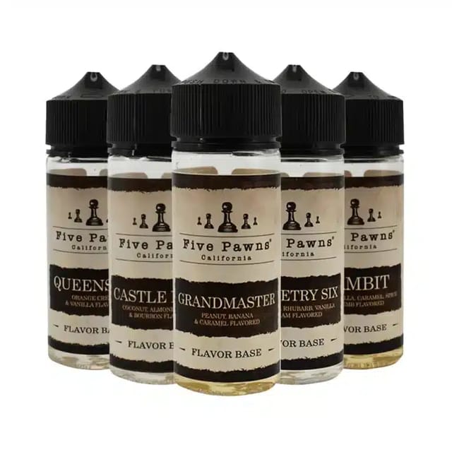 Five Pawns Shortfill E-Liquid 100ml