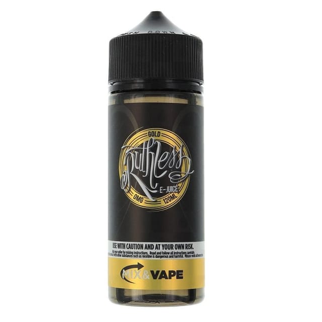Gold Shortfill E-Liquid 100ml by Ruthless