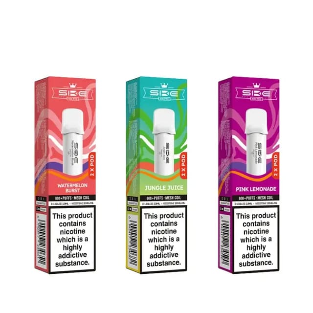 SKE Crystal Bar 600 Pro Prefilled Pods