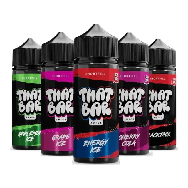 That Bar Juice Shortfill E-Liquid 100ml by Big Bold