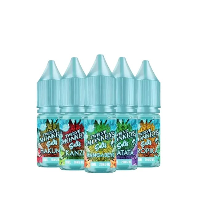 Twelve Monkeys Iced Nic Salt E-Liquid 10ml