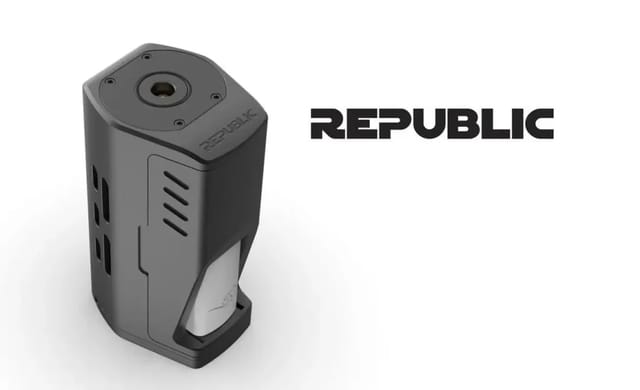 Vaperz Cloud X Grimm Green Republic Squonk Mod Promo Vaperz Cloud X Grimm Green Republic Squonk Mod Promo