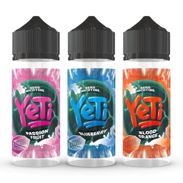 Yeti Blizzard Shortfill E-Liquid 100ml