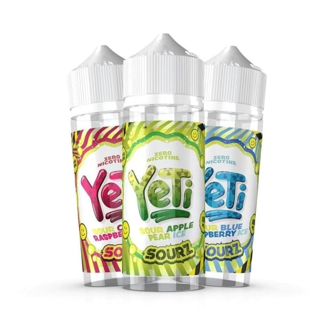 Yeti Sourz Shortfill E-Liquid 100ml