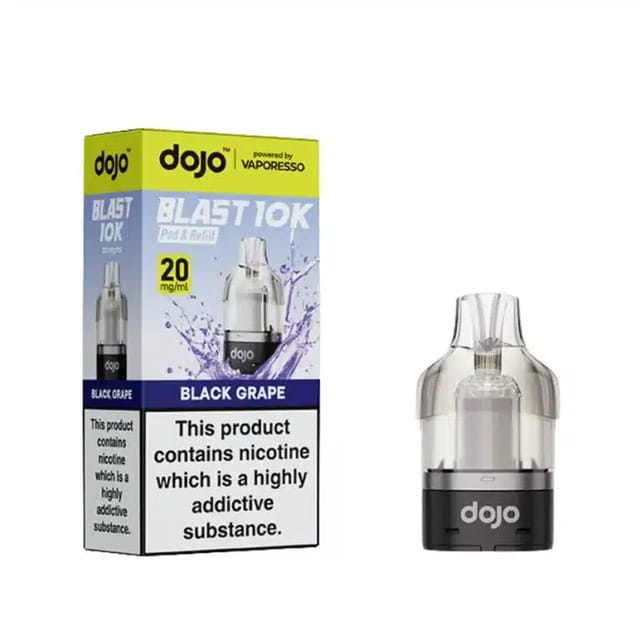 Vaporesso Dojo Blast 10K Prefilled Pods Black Grape