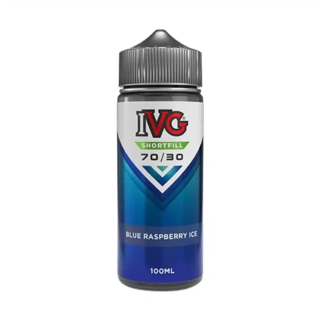 IVG 7030 100ml Shortfill E-Liquid Blue Raspberry Ice