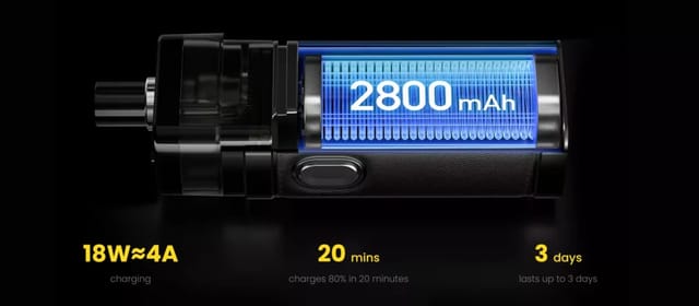 Smoant Pasito 3 Pod Vape Kit Battery