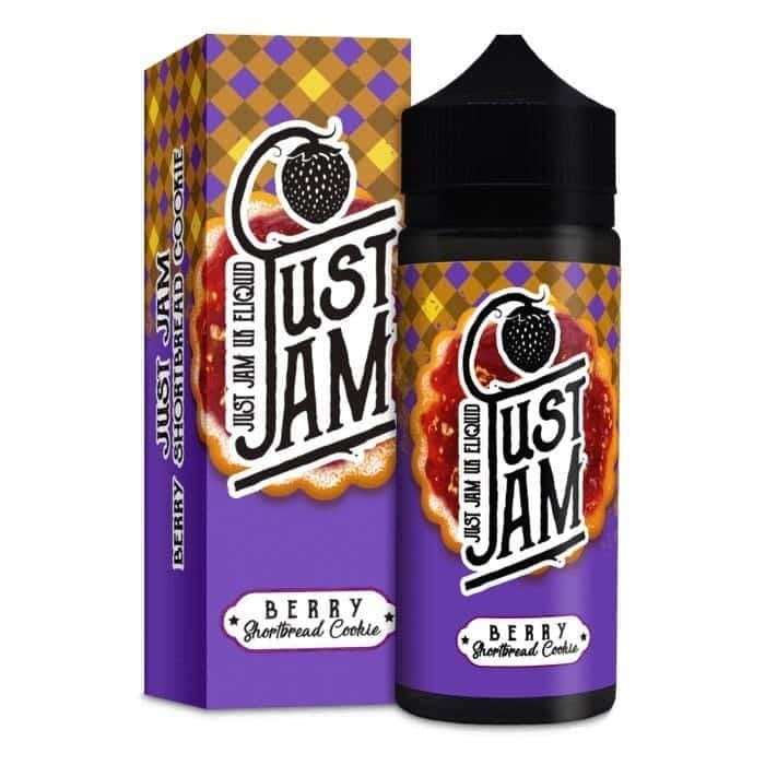 Just Jam Berry Shortbread Cookie Shortfill E-Liquid 100ml