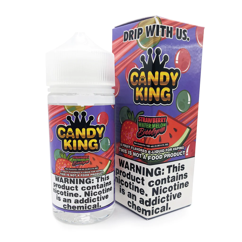 Candy King Strawberry Watermelon Bubblegum E-liquid