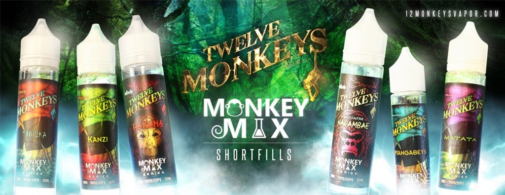 Twelve Monkeys E-liquid Vape Juice UK Banner