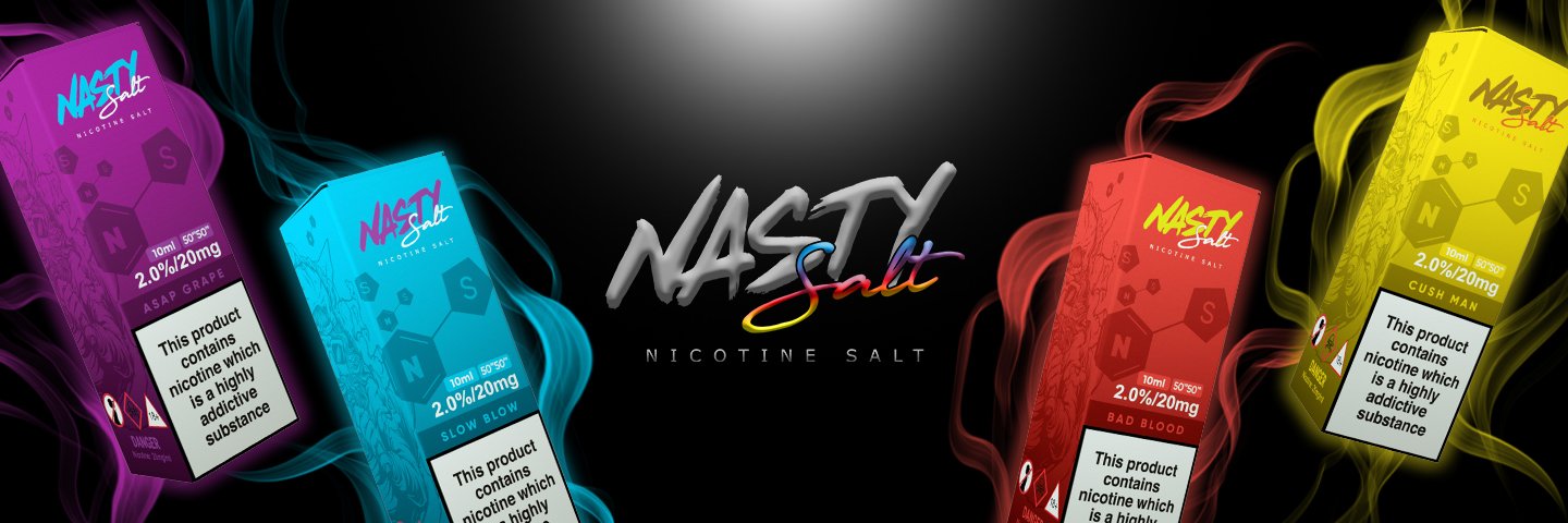 Nasty Juice Nic Salt UK Banner
