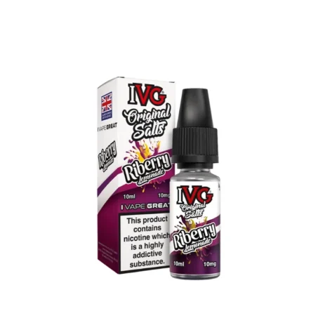 IVG Original Salts 10ml Nic Salt E-Liquid Riberry Lemonade