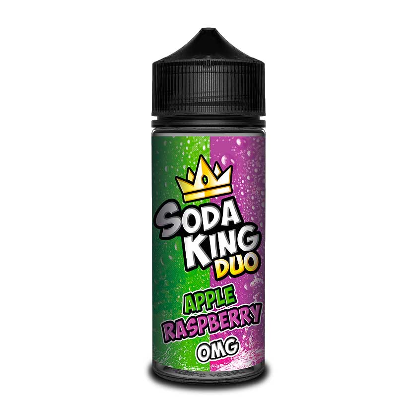 SODA KING DUO Apple & Raspberry flavour E-Liquid