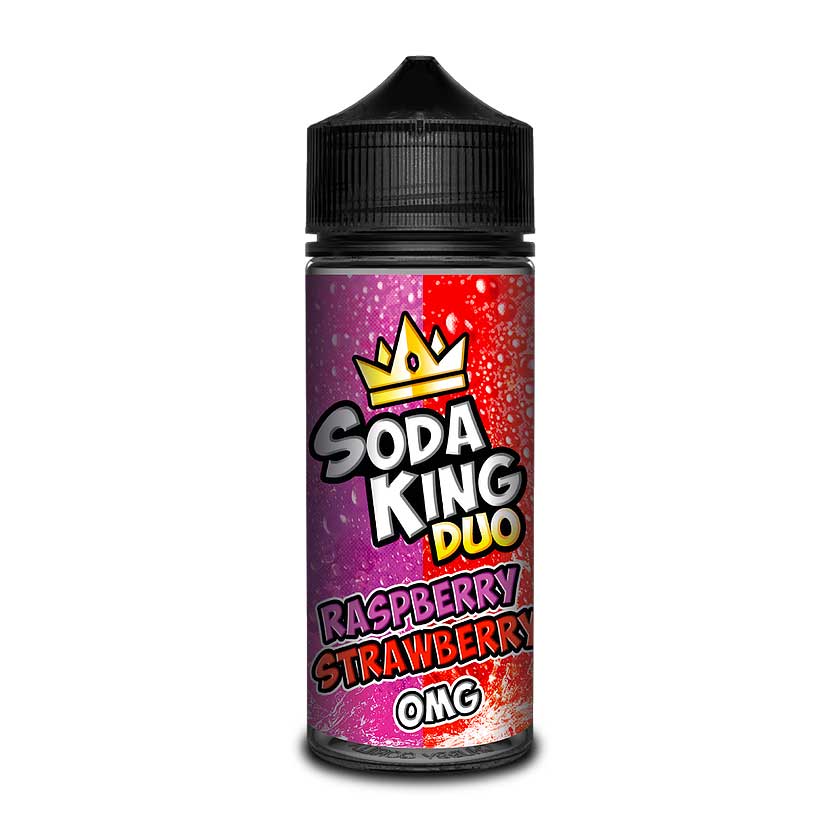 SODA KING DUO Raspberry & Strawberry flavour E-Liquid